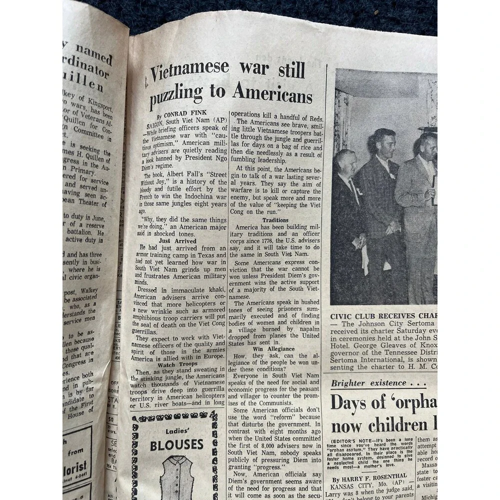 1962 Operation Dominic US Tests 31 Nuclear Bombs, Original Vintage Newspaper, C